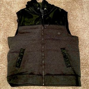 Brooklyn Black and dark Gray Jacket; Size XXL